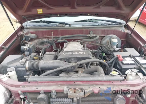 2003 Toyota Tundra Sr5 V8 из США, поврежденный, VIN 5TBBT44113S404087